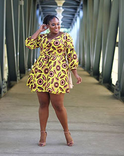 Elección del modelo de moda de hoy, estampados de cera africanos: vestidos de coctel,  vestidos africanos,  traje de talla grande,  Desfile de moda,  Modelo de talla grande,  Ideas de ropa  
