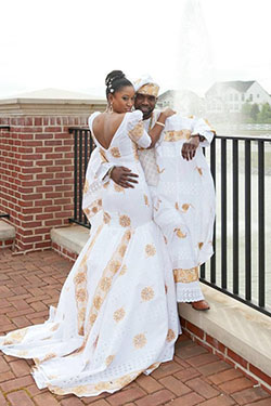 vestidos de novia africanos tradicionales: Vestido de novia,  vestidos africanos,  paño kente,  traje folklórico,  Trajes de pareja a juego  