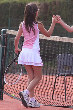 Trajes lindos de faldas de tenis: Trajes De Falda  