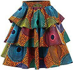Faldas con estampado africano elegantes y súper modernas, estampados de cera africana: vestidos africanos,  Falda de tubo,  traje folklórico,  Vestidos Roora  