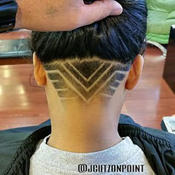 Diseños de corte de pelo para mujer en la espalda, afeitado de cabeza: corte bob,  Pelo largo,  Cabello corto,  peinados bob,  corte de zumbido  