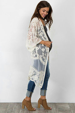 Dulces diseños para probar moda premamá, Ropa premamá: Pantalones ajustados,  ropa de maternidad,  trajes de kimono  