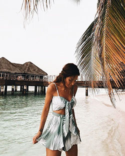 Estos increíbles bandos maldives instagram: trajes de verano  