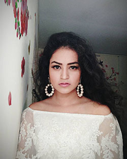 Farhina Parvez Jarimari Instagram, Wedding dress y Black hair: Vestido de novia,  Pelo castaño,  Cuidado del cabello,  Sesión de fotos,  pelo negro,  Farhina Parvez Jarimari  