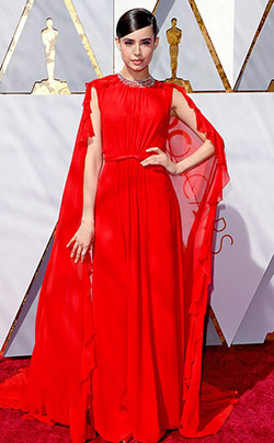 SOFIA CARSON en los Oscar 2018, Red Carpet Hollywood: vestidos de alfombra roja,  Premio de apuesta,  Peinado de alfombra roja,  Fotos de la alfombra roja,  Hollywood,  Oscar  