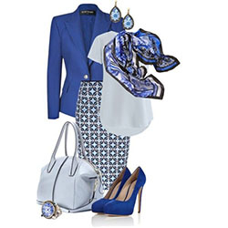 Descubre las novedades Azul cobalto, Vestido de novia: Falda de tubo,  Azul cobalto,  traje de chaqueta  