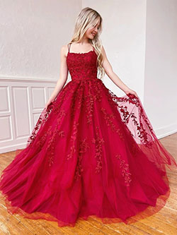 vestido de fiesta de encaje rojo espalda abierta: vestido sin espalda,  Vestido de novia,  Vestido de noche,  Vestido sin tirantes,  Trajes de gala,  Traje rosa y rojo,  vestido de fiesta nupcial  