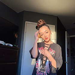 Hailey Orona photography for girl, Lip Makeup y Long Hair Women: Pelo largo,  Chicas Lindas De Instagram,  Hailey Orona Instagram  