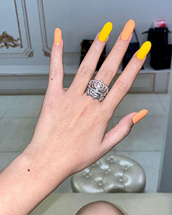 ideas de color amarillo con accesorios de moda, arte de uñas, joyas, anillo: Accesorio de moda,  cuidado de uñas,  chicas de instagram,  Accesorio de moda amarillo  