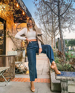 Amanda Ferguson pantalones, jeans, ideas de ropa de moda de mezclilla: Mezclilla,  Deportes de moda,  Atuendo De Vaqueros,  Pantalones  