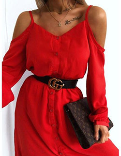 Lookbook granate y rojo con vestido de cóctel, vestido de día, pantalón, falda: vestidos de coctel,  vestido de día  