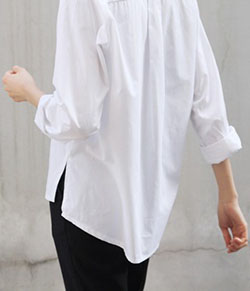 Conjunto color blanco con camisa de vestir, pantalón, blusa: trajes de verano,  camisas,  traje blanco,  Moda minimalista,  Estilo callejero  