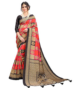 El último sari de algodón con blusa: 