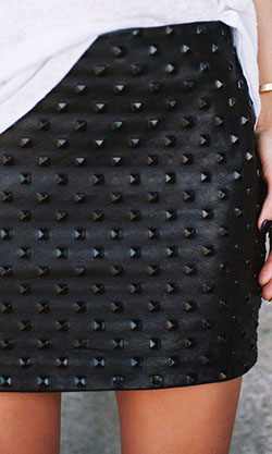 personalización falda de cuero: Falda de tubo,  Traje de camiseta,  Traje negro,  Traje De Mini Falda  