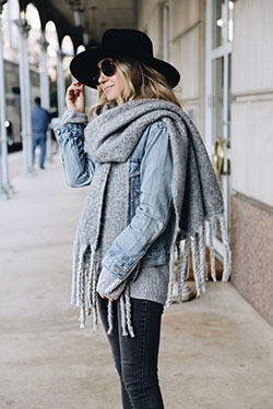 Use chaqueta de mezclilla de invierno, moda callejera, chaqueta de jean.: Trajes De Mezclilla,  chaqueta de jean,  Estilo callejero  