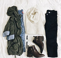 Ideas de ropa caqui y beige con chaqueta, jeans.: Trajes De Chaqueta,  Outfit Caqui Y Beige  
