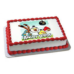 Pastel de fotos de Angry Bird: 