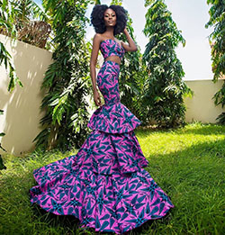 Ideas adorables de atuendos nigerianos para mujeres: ropa africana,  Atuendos Ankara,  Trajes Africanos,  Estilos Asoebi,  vestidos coloridos,  Impreso Ankara  