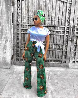 Popular inspiración nigeriana para mujeres: Vestidos Ankara,  ropa africana,  Atuendos Ankara,  vestidos coloridos,  vestidos africanos  