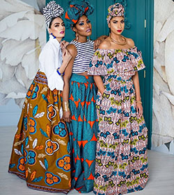 Sugerencia de vestuario audaz para mujeres: Vestidos Ankara,  ropa africana,  Atuendos Ankara,  Trajes Africanos,  Estilos Asoebi,  Asoebi Especial  