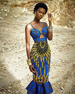 Inspo de ropa nigeriana popular para niñas negras: Vestidos Ankara,  ropa africana,  Atuendos Ankara,  Atuendo Africano,  Trajes Africanos,  Estilos Asoebi,  Impreso Ankara,  Vestido Estampado  