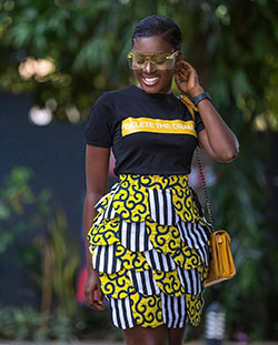 Hermosas ideas de atuendos afroamericanos para niñas negras: moda africana,  Vestidos Ankara,  Atuendos Ankara,  Trajes Africanos,  Estilos Asoebi  