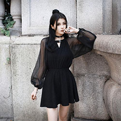 Cómo combinar complementos con vestido negro: Vestido de noche,  Traje negro,  pequeño vestido negro,  Atuendos De Malla  