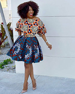 Fabulosa inspiración afroamericana para niñas africanas: ropa africana,  Atuendos Ankara,  Vestidos Ankara,  Trajes Africanos,  Impreso Ankara,  Vestido Estampado  