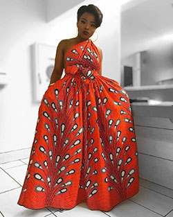 Fabuloso diseño de atuendo afroamericano para mujer: Vestidos Ankara,  ropa africana,  Atuendos Ankara,  Ankara Inspiraciones,  Vestido Estampado  