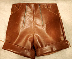 Pantalones de cuero Haelson: 