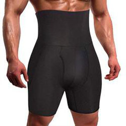 Shorts de compresión de cintura alta para hombre - Nebility: 