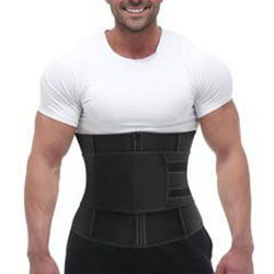 Entrenador de cintura de neopreno Workout ABS Single Belt para hombres - Nebility: 