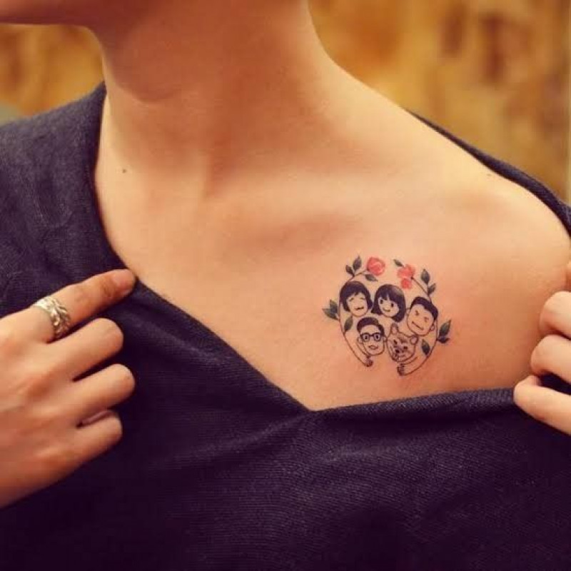 Ideas encantadoras del diseño del tatuaje para la familia: Ideas de tatuajes  