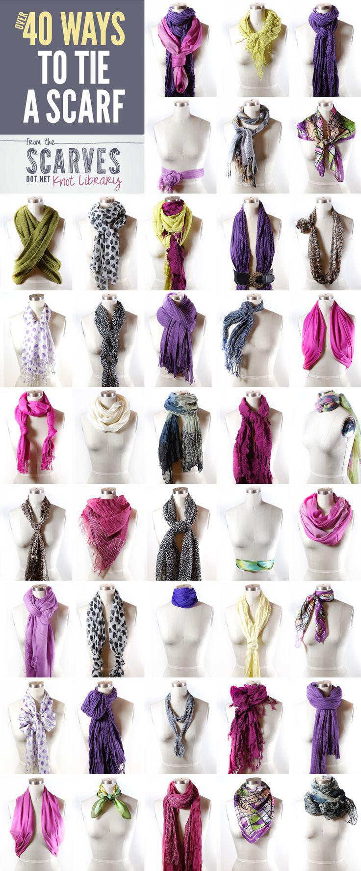 Trajes para mujeres con curvas: ¡Más de 50 formas de atar una bufanda!: 