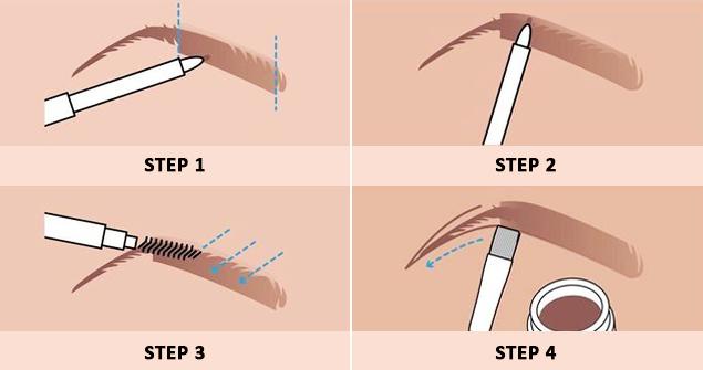 Pasos sencillos para hacer las cejas perfectamente formadas sin hilo: 