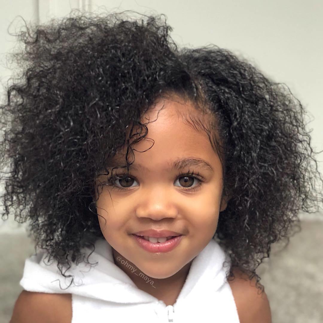 Los mejores peinados de niña negra.: peinados de niños  
