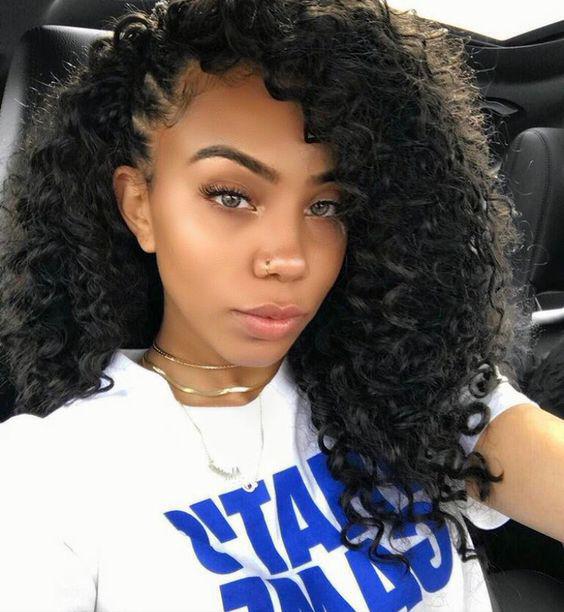 Los mejores estilos de cabello natural para niñas negras: chicas adolescentes negras  