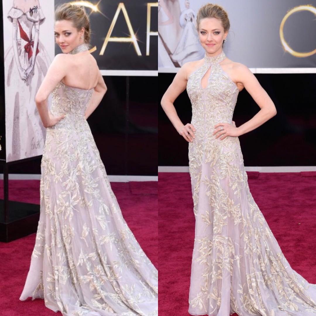 Ideas de atuendos inspirados en celebridades, Amanda Seyfried usó este vestido en los Oscar 2013: vestidos de alfombra roja,  moda de celebridades,  Amanda Seyfried  