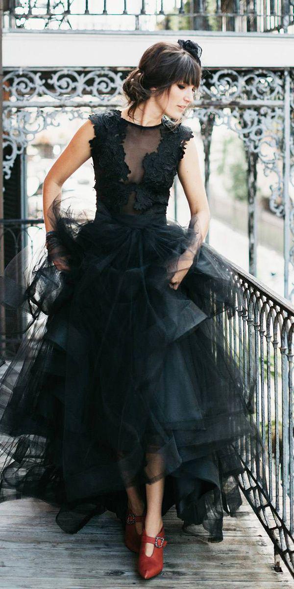 Pequeño vestido negro. vestido de novia, vestido de fiesta: vestido negro,  Vestido de novia,  moda gótica,  conjuntos de vestido gótico,  Vestido de noche  