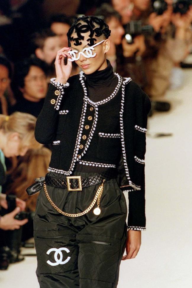 Semana de la Moda de París. Chicas negras Alta costura, Karl Lagerfeld: 