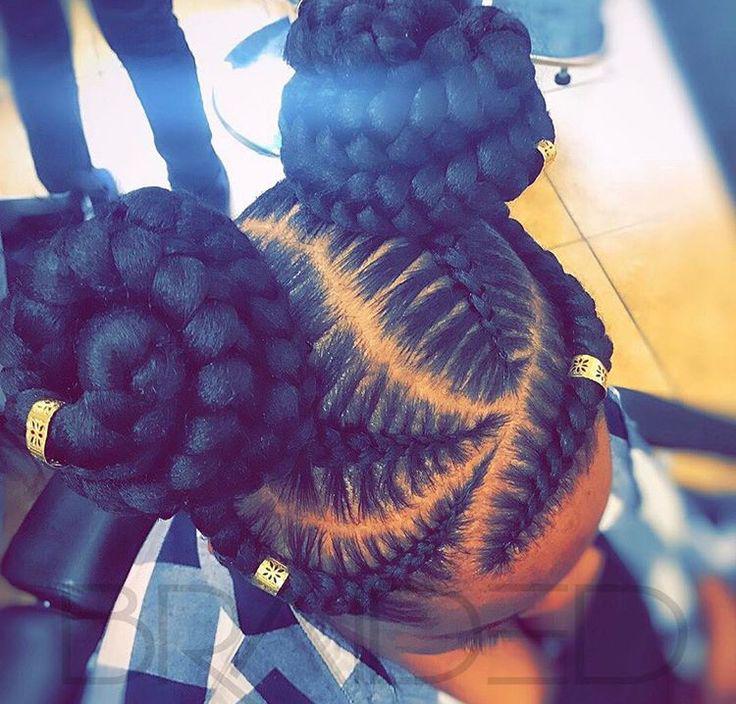 Black Girl Box trenzas, peinados africanos: Cabello con textura afro,  peinados africanos,  peinados negros,  Trenza francesa  