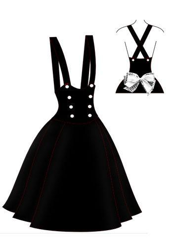 Dress Godê, Saia Godê - vestido, falda, ropa, peto: moda gótica,  conjuntos de vestido gótico,  falda sirena  