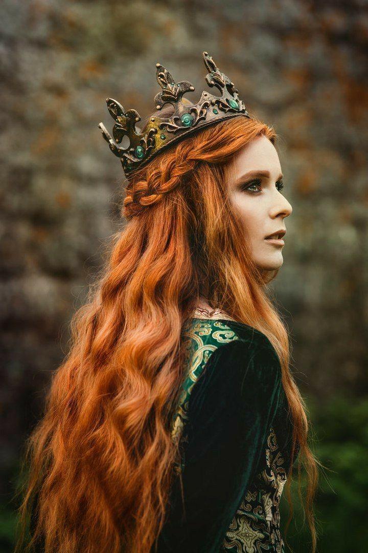 Color de cabello humano. Cabello rojo, cabello en la cabeza: cabello rojo,  moda gótica,  conjuntos de vestido gótico  
