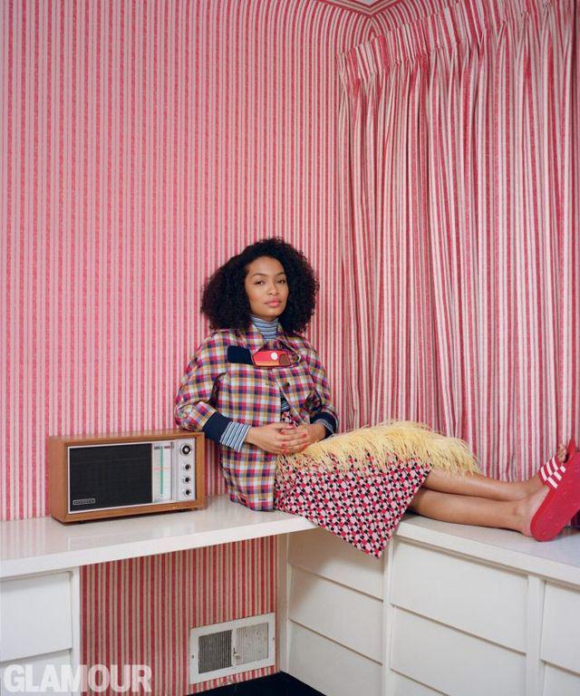 Instantánea: Yara Shahidi + su familia por Mayan Toledano para Glamour (The Fashion Bomb Blog): 