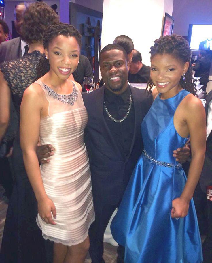 Vía Chloe y Halle Bailey · 23/02/14 Kevin Hart #NAACPImageAwards #AfterPa...: 