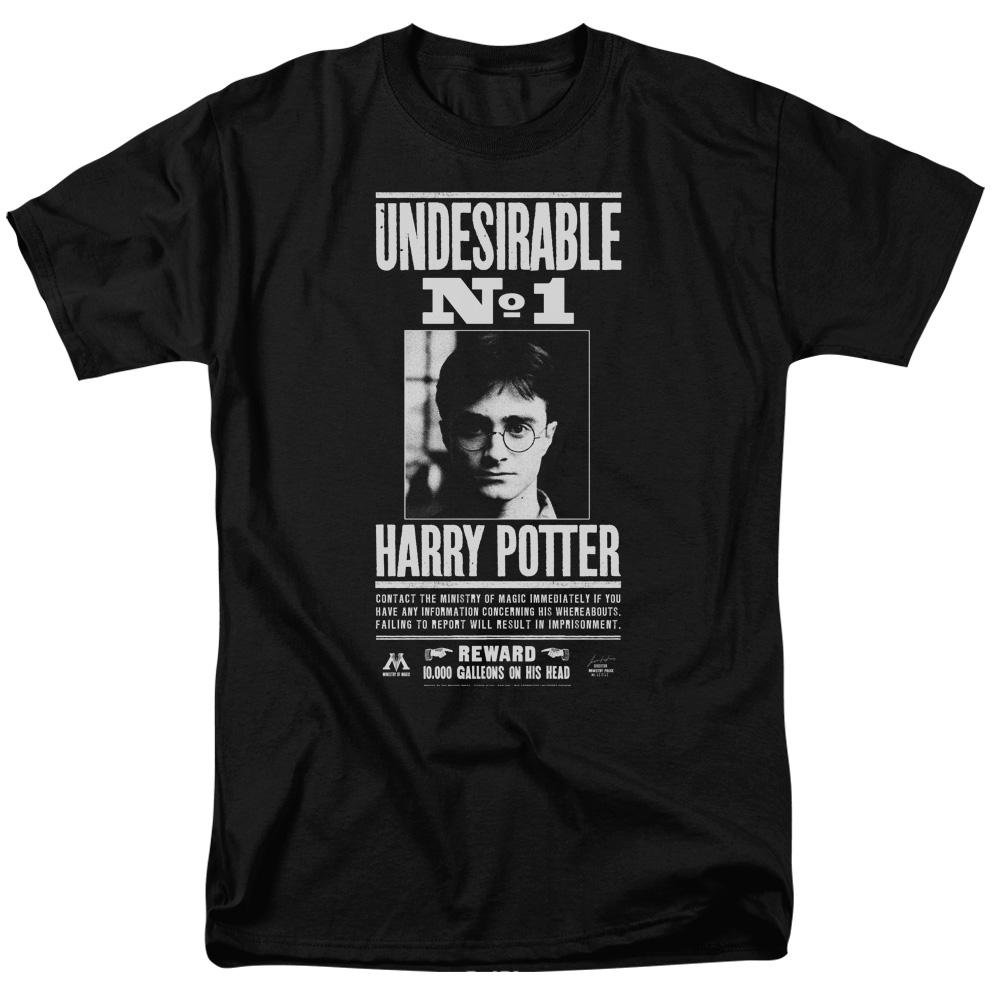 Camiseta indeseable No 1: harry potter  