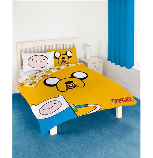 Juego de funda nórdica reversible individual Adventure Time: Ropa de cama para niños,  Sabanas  
