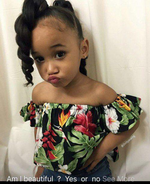 Peinados fáciles para niñas negras: Peinado Para Niñas,  peinados de niños  