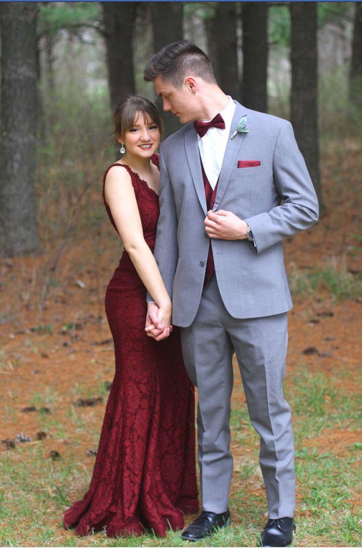 Homecoming Outfits #Couple Prom Pictures, Wedding dress: trajes de fiesta  