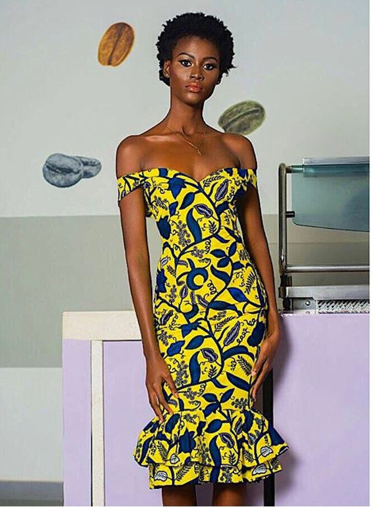 Modelo de moda, Alta costura: Trajes Africanos Tradicionales  